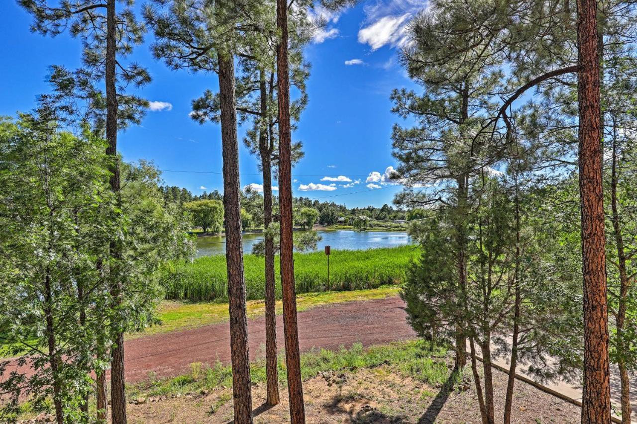 Serene Lakeside Cabin With Decks And Edler Lake Views! Pinetop-Lakeside Exteriér fotografie